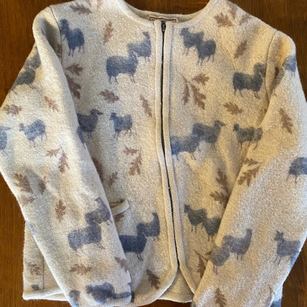 real wool outdoor jacket